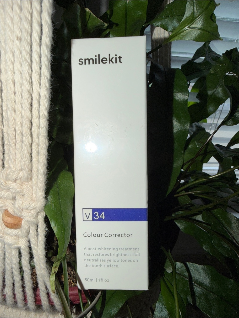 V34 Purple Colour Corrector - Neutralizing Tooth Treatment